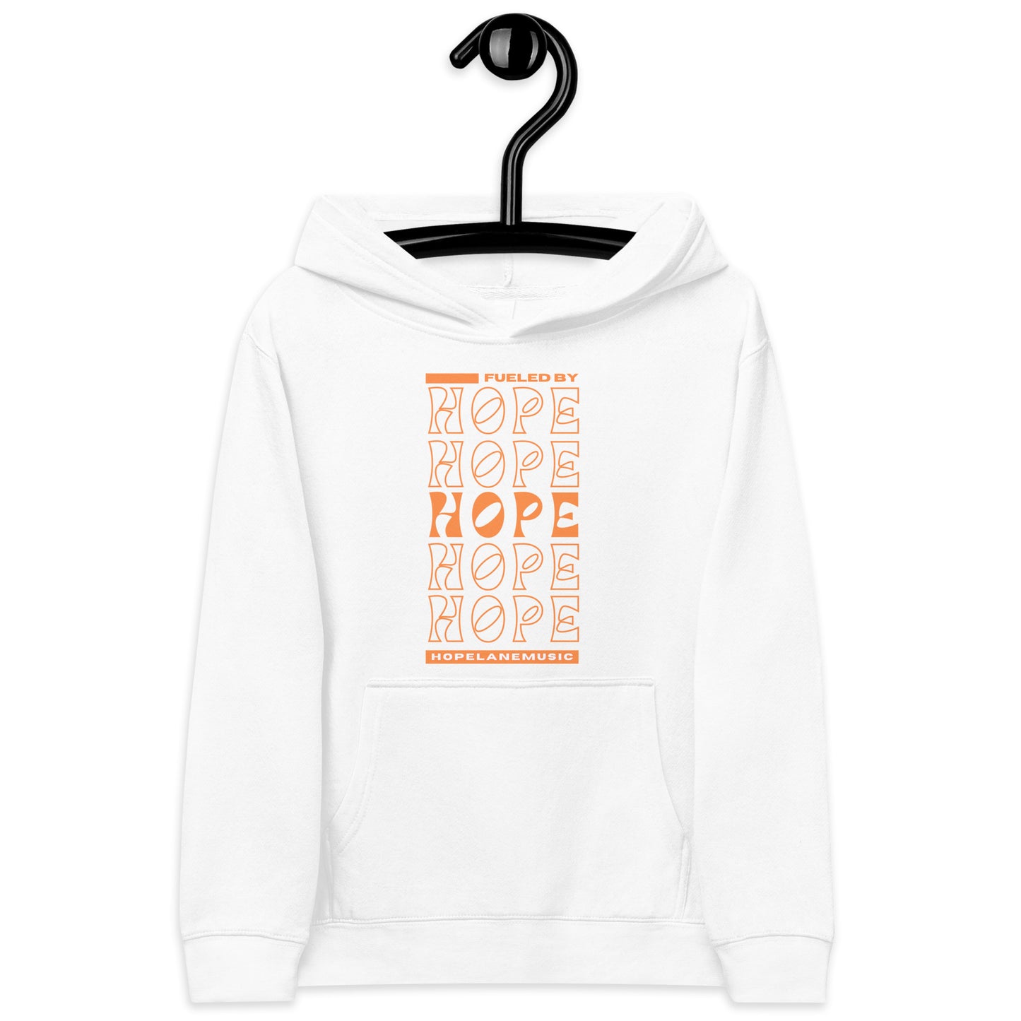 'Fueled by Hope' (retro edition) Kids fleece hoodie