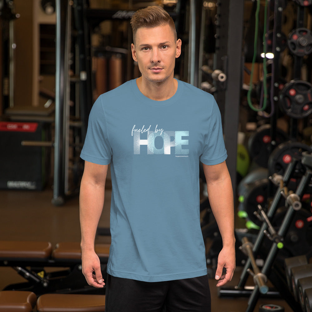 'Fueled by Hope' Unisex t-shirt (official Hope Lane merch)